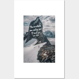 The mountains are calling 73 Posters and Art